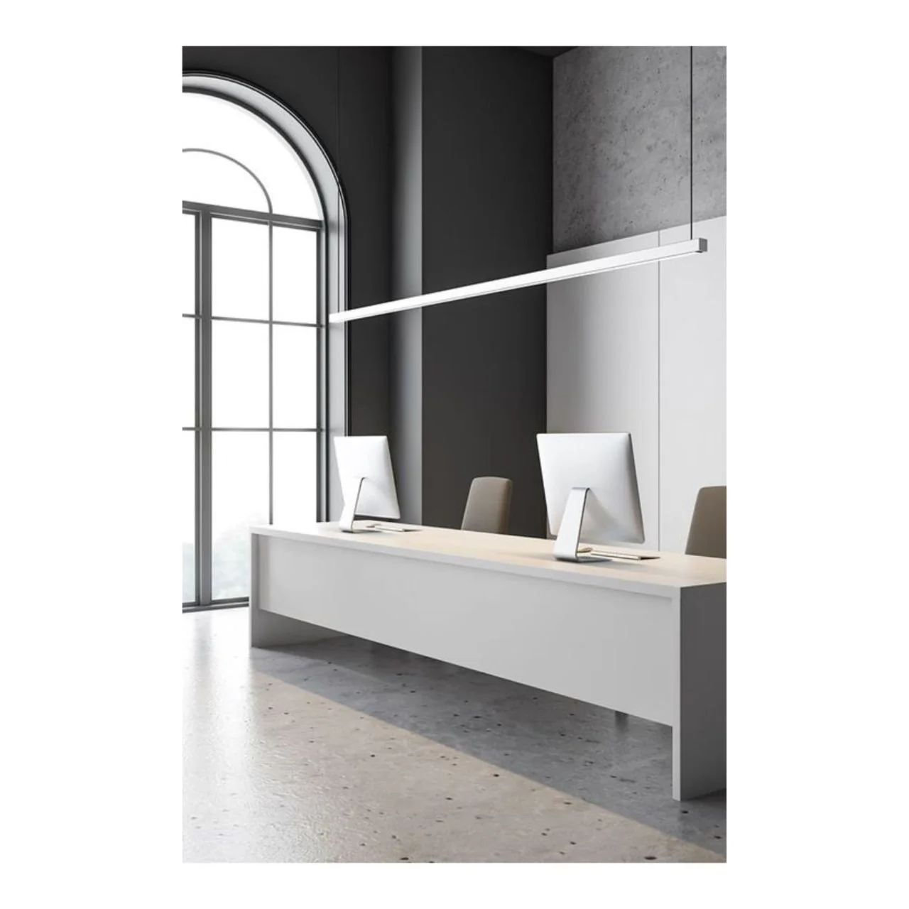 Case of 4  - 8ft. LED Architectural Up/Down Linear Light - 100 Watt - 13,000 Lumens - Color Tunable - Euri Lighting - Image 19