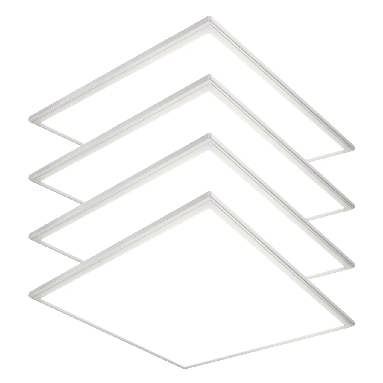 Surface Mount 2x2 LED Flat Panel Light - 30W - 3500K - Case of 4 - LumeGen - Image 3
