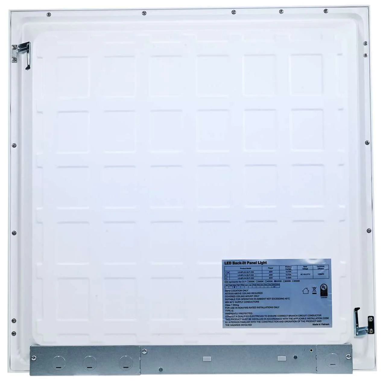 Surface Mount 2x2 LED Flat Panel Light - 30W - 4000K - Case of 4 - LumeGen - Image 7