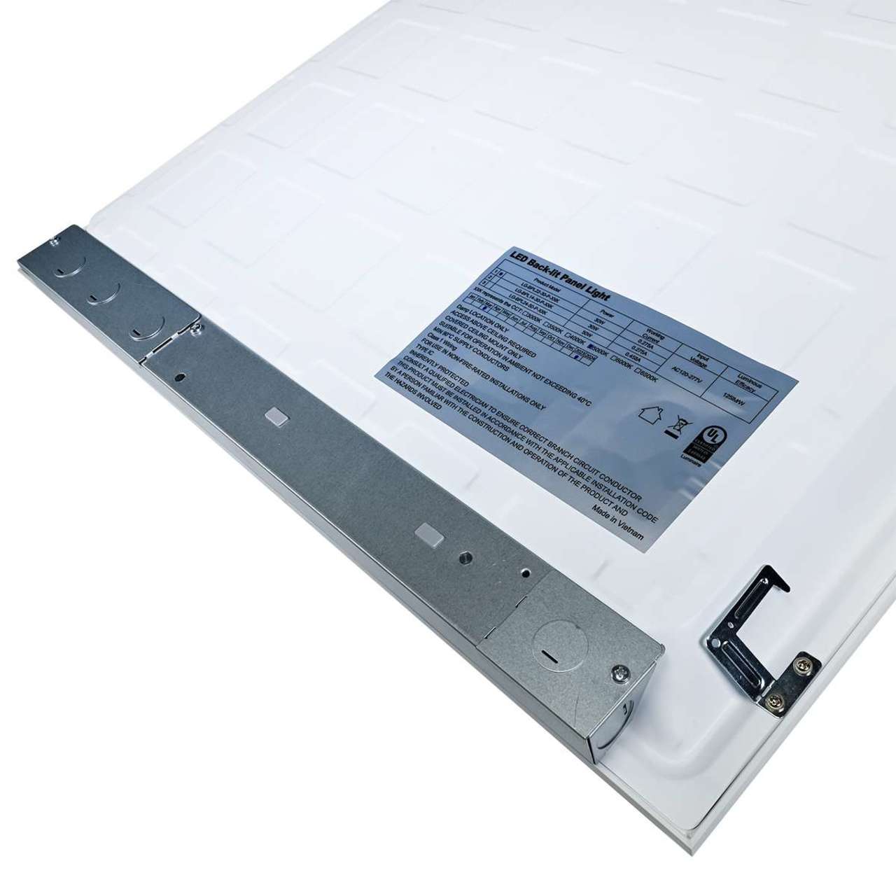 Surface Mount 2x2 LED Flat Panel Light - 30W - 5000K - Case of 4 - LumeGen - Image 8