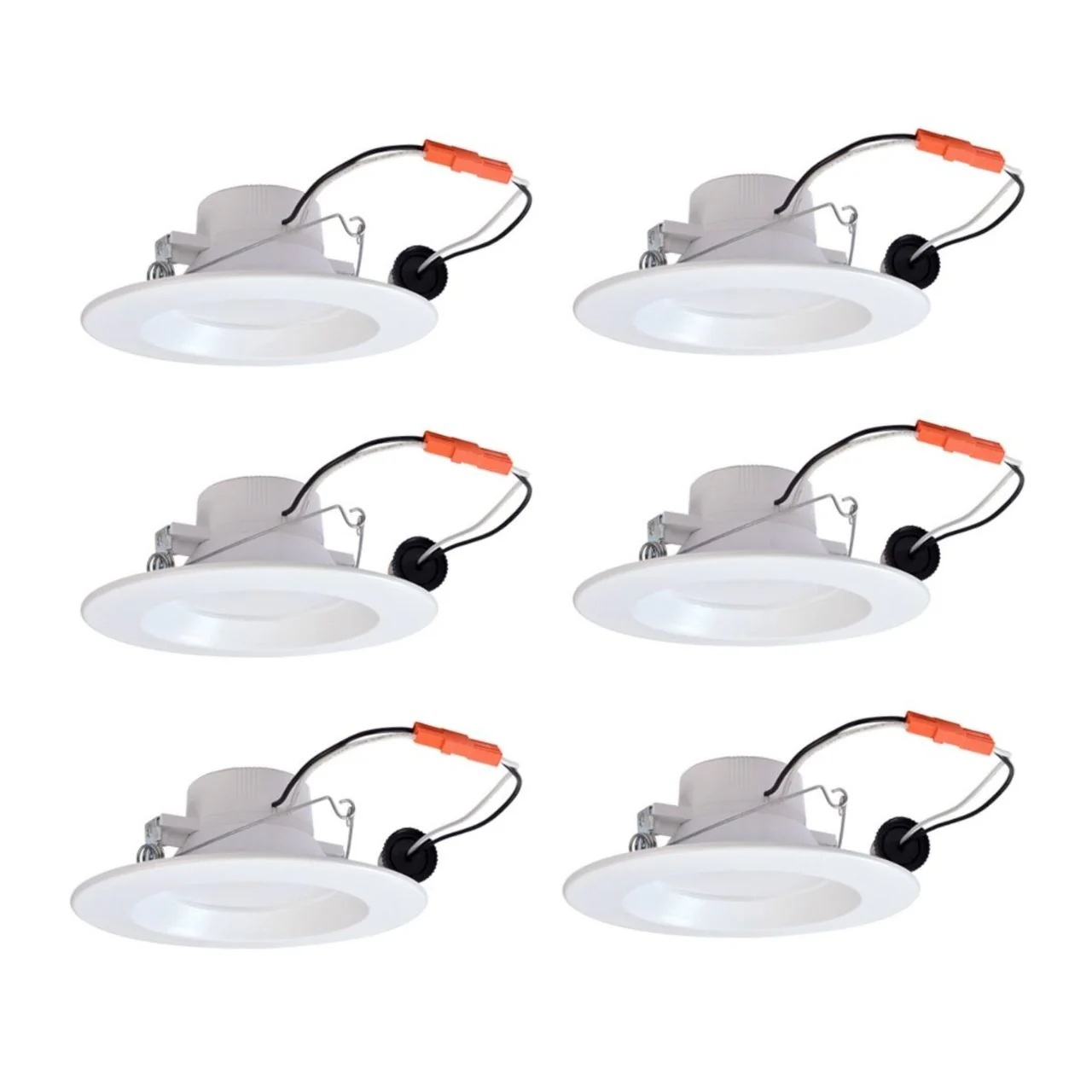 Case of 6 - 6in LED Recessed Retrofit - 15W - 1200 Lumens - Color Selectable - E26 Base - Energetic Lighting - Image 4