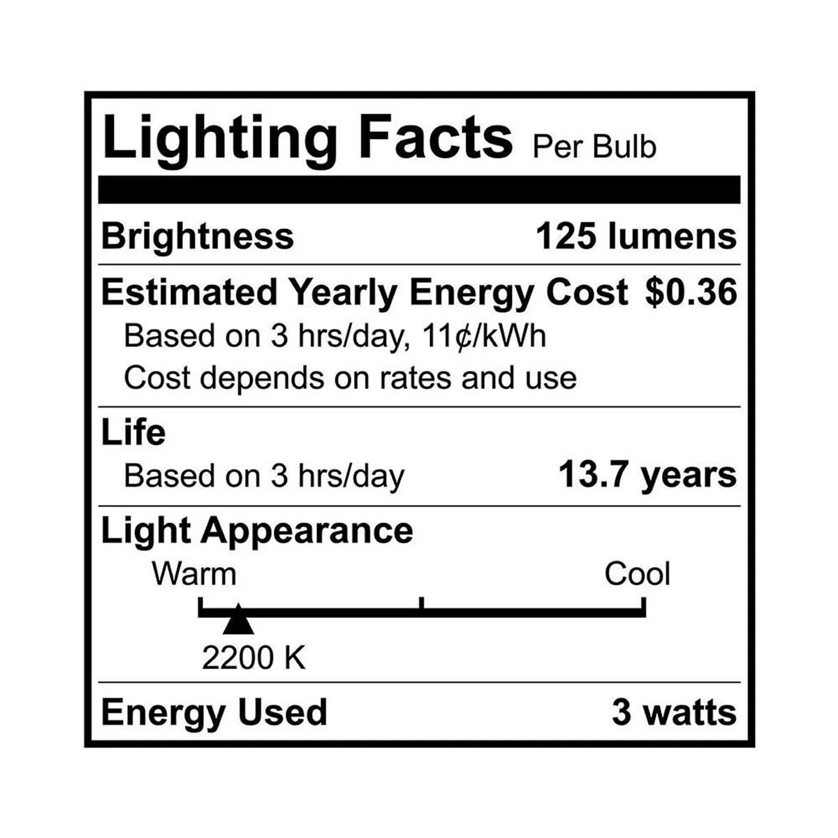CASE OF 24 - LED B10 Clear Glass Filament Bulb - 5.5 Watt -60 Watt Equiv. - Euri Lighthing (6 Packs of 4 Bulbs) - Image 6