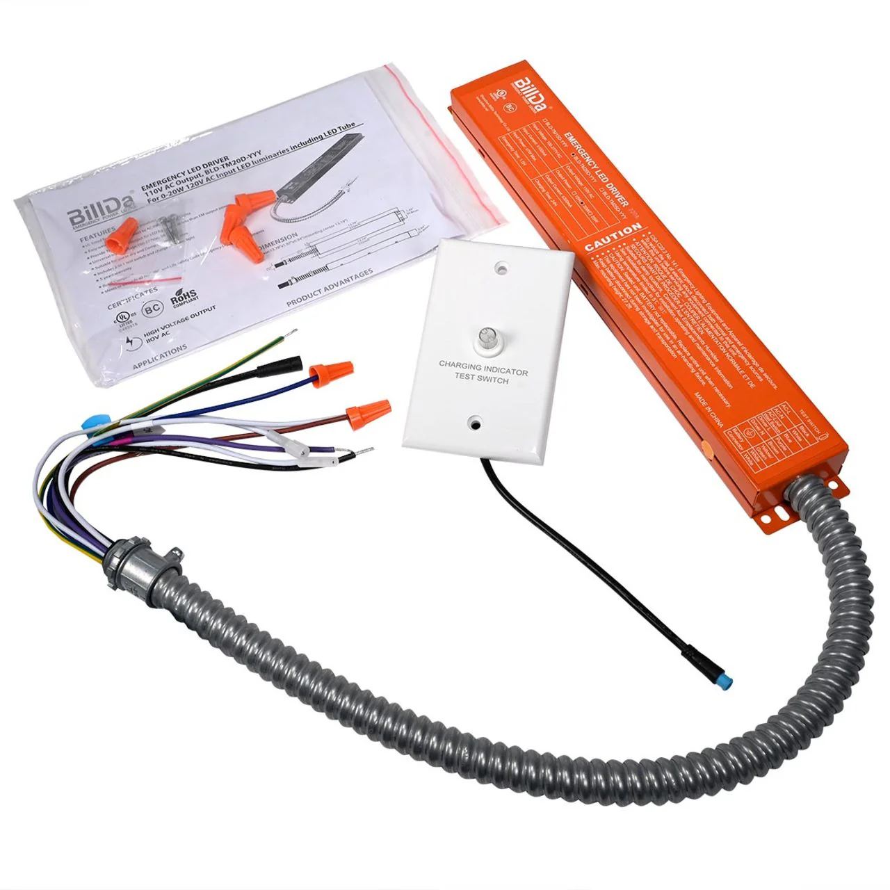 Emergency LED Driver - 20W Output - 90 Minute Backup Time - Image 2