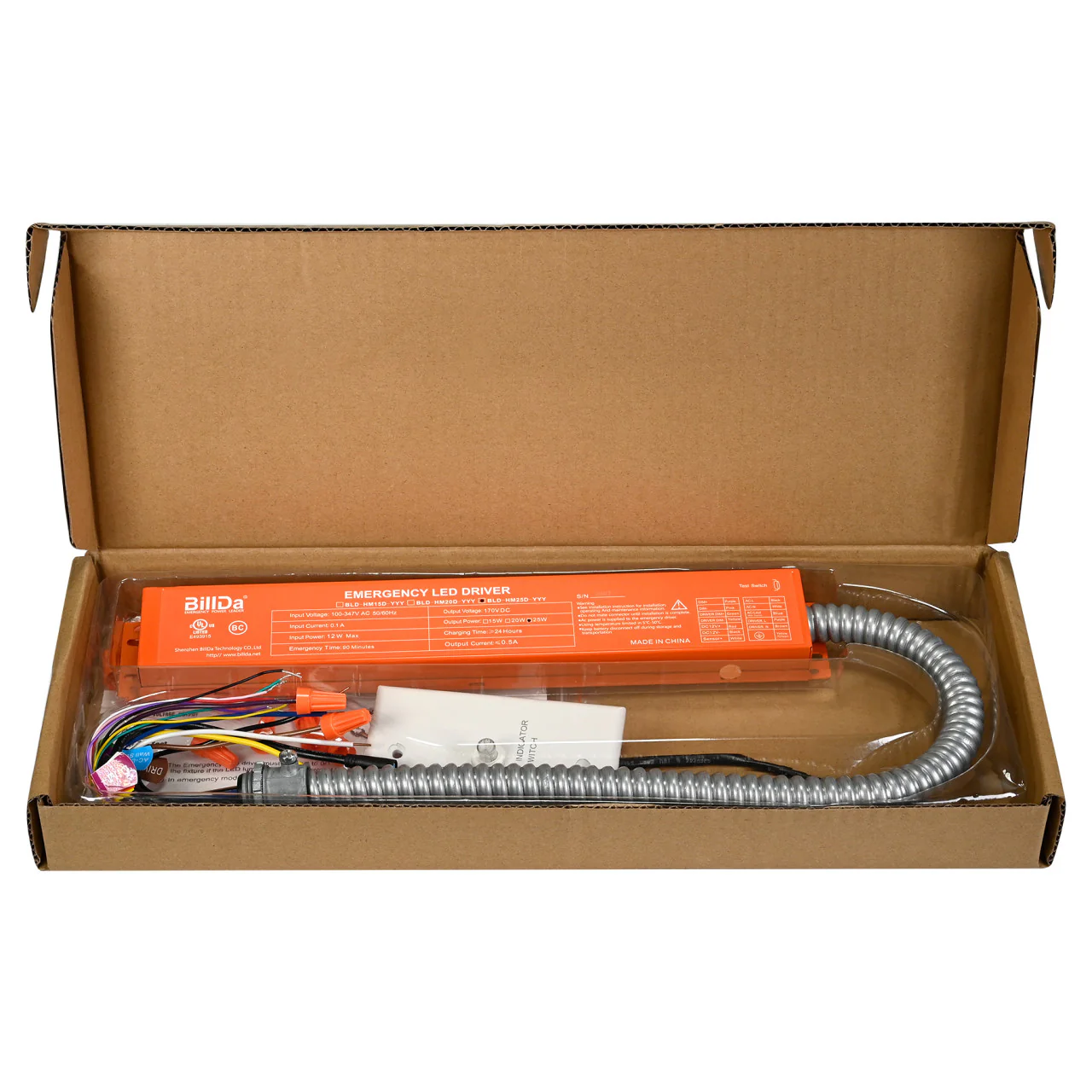 Emergency LED Driver - 25W Output - 90 Minute Backup Time - Image 5