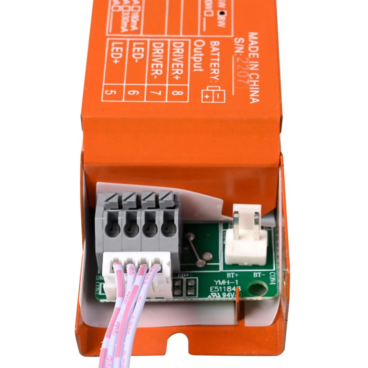 Emergency LED Driver - 7W Output - 25-48Vdc Output - 90 Minute Backup Time - Image 5