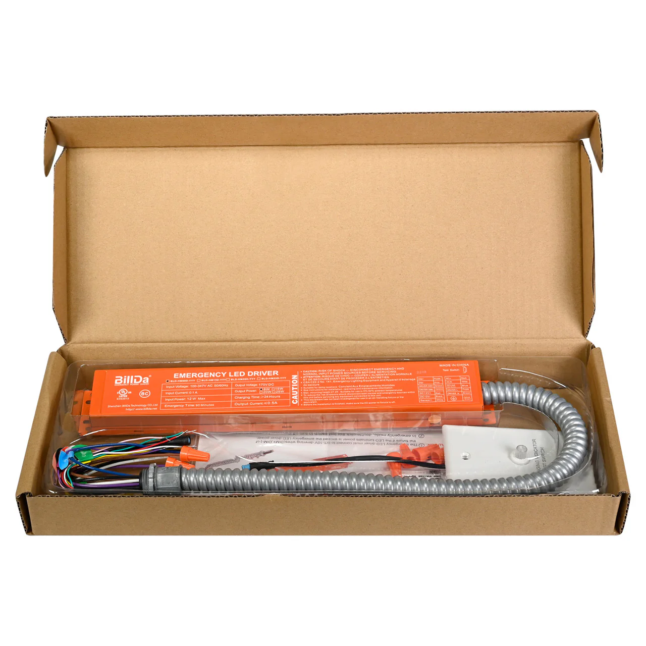 Emergency LED Driver - 8W Output - 90 Minute Backup Time - Image 8