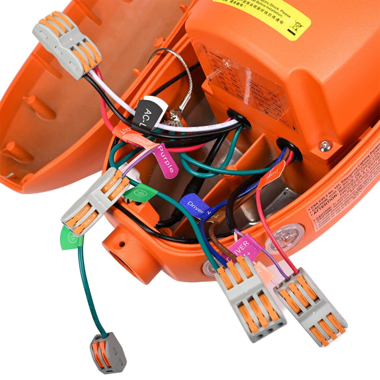 Emergency LED Driver for UFOs - 40W output - 90 Minute Backup Time - Image 6