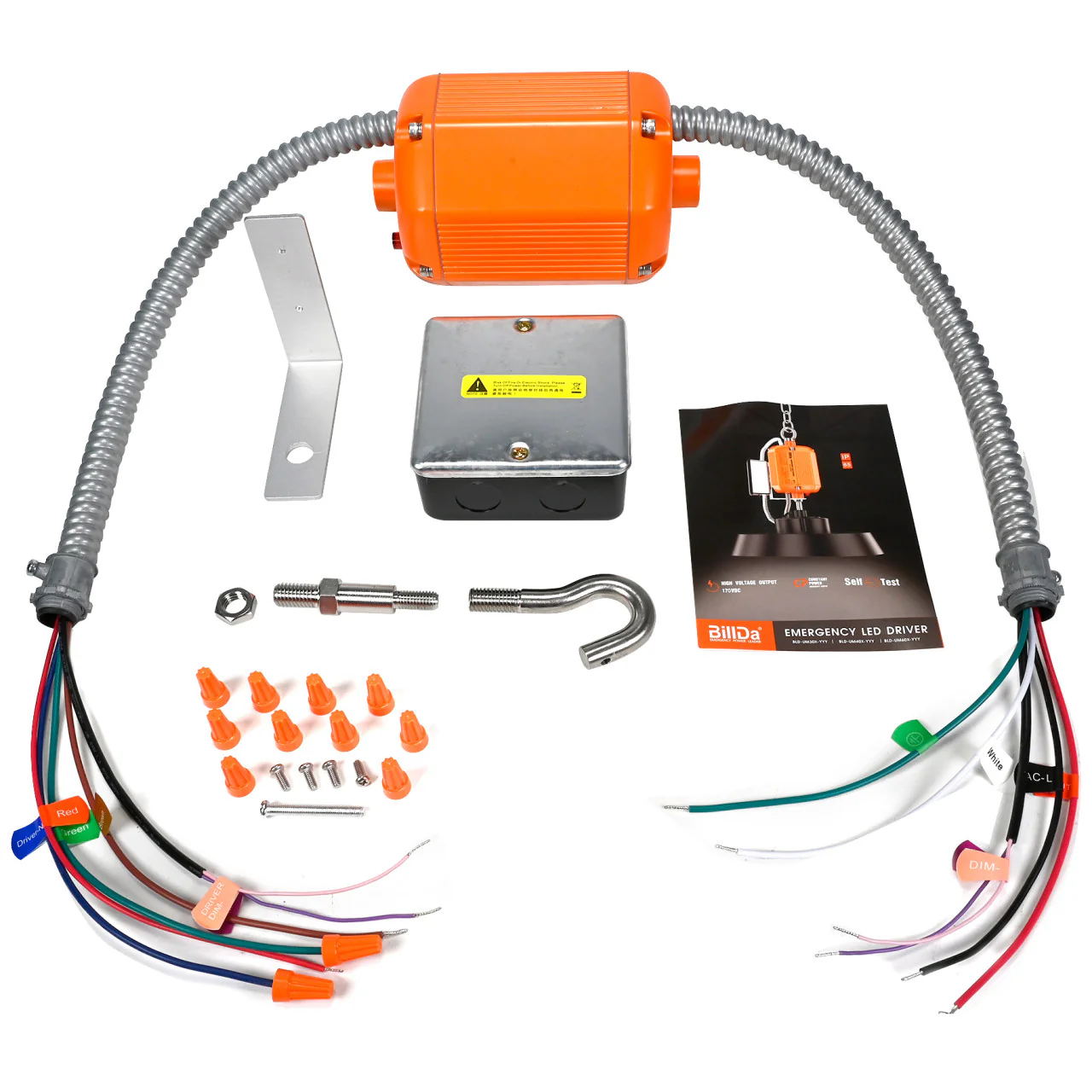 Emergency LED Driver for UFOs - 40W output - 90 Minute Backup Time - External Driver - Image 4