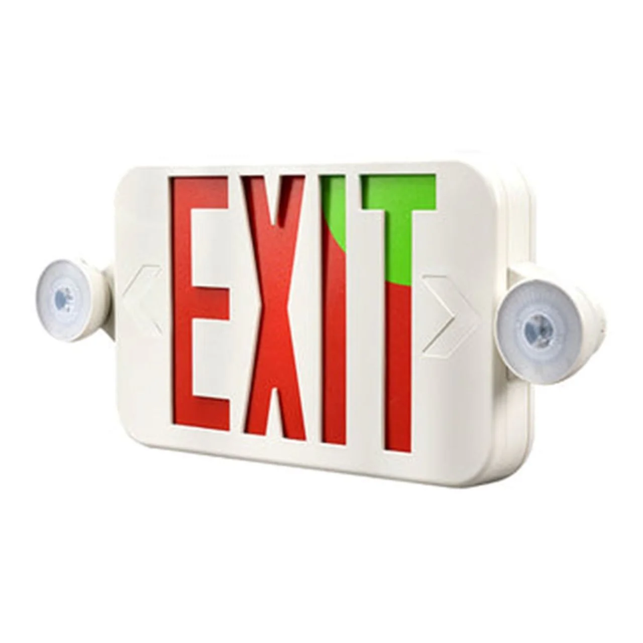 Case of 2 - LED H5 Exit & Safety Sign - Switchable Color Lens Red & Green - Beyond LED Technology - Image 3