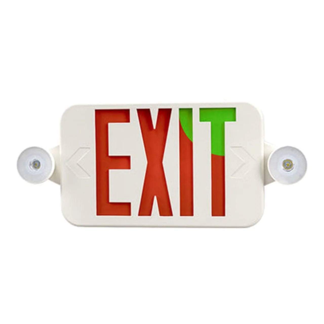 Case of 2 - LED H5 Exit & Safety Sign - Switchable Color Lens Red & Green - Beyond LED Technology - Image 4