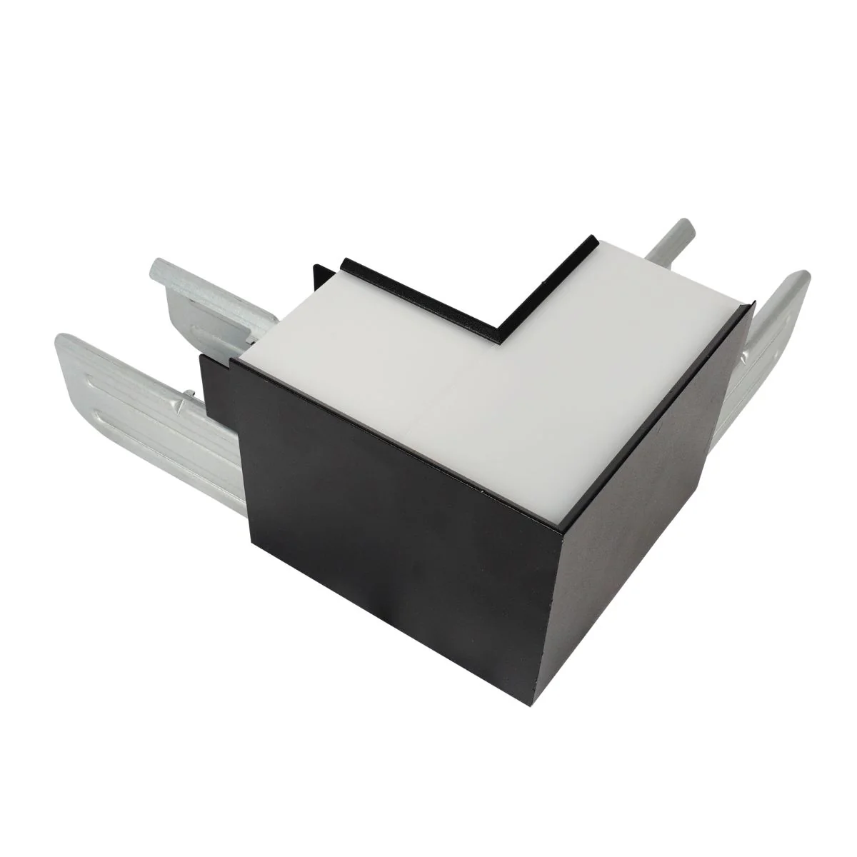 L-Joiner for LumeGen Suspended Linear Lights - Black Finish - Image 2