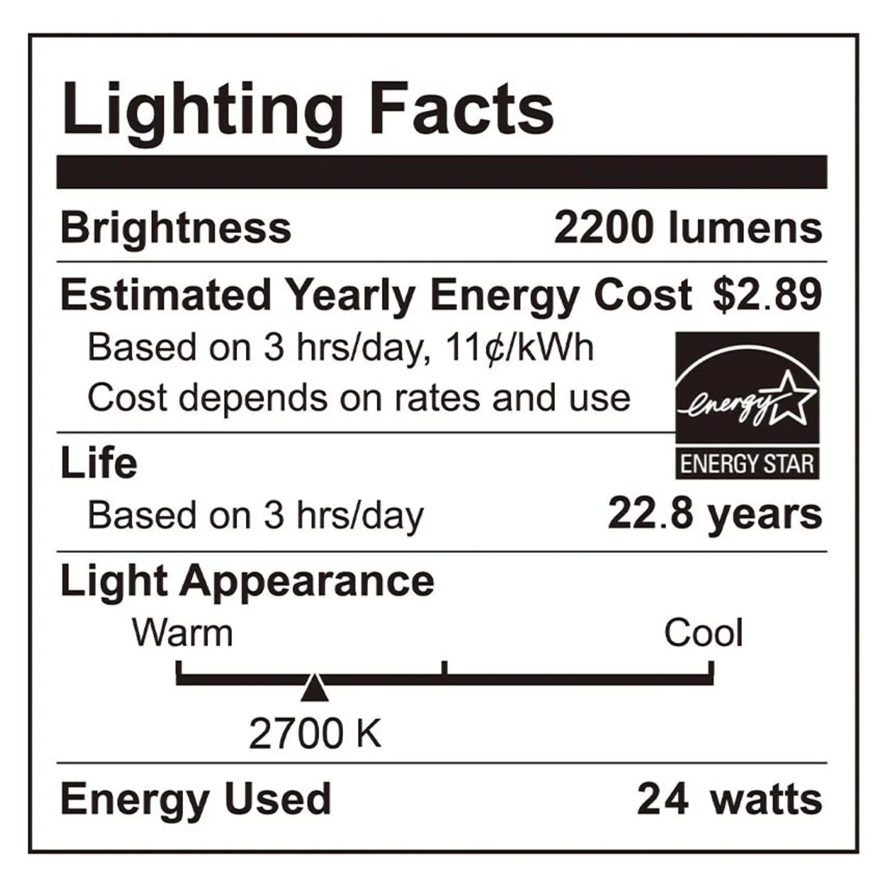 13in. LED Ceiling Light - 24W - 2200 Lumens - 2700K - White Finish - Euri Lighting - Image 3