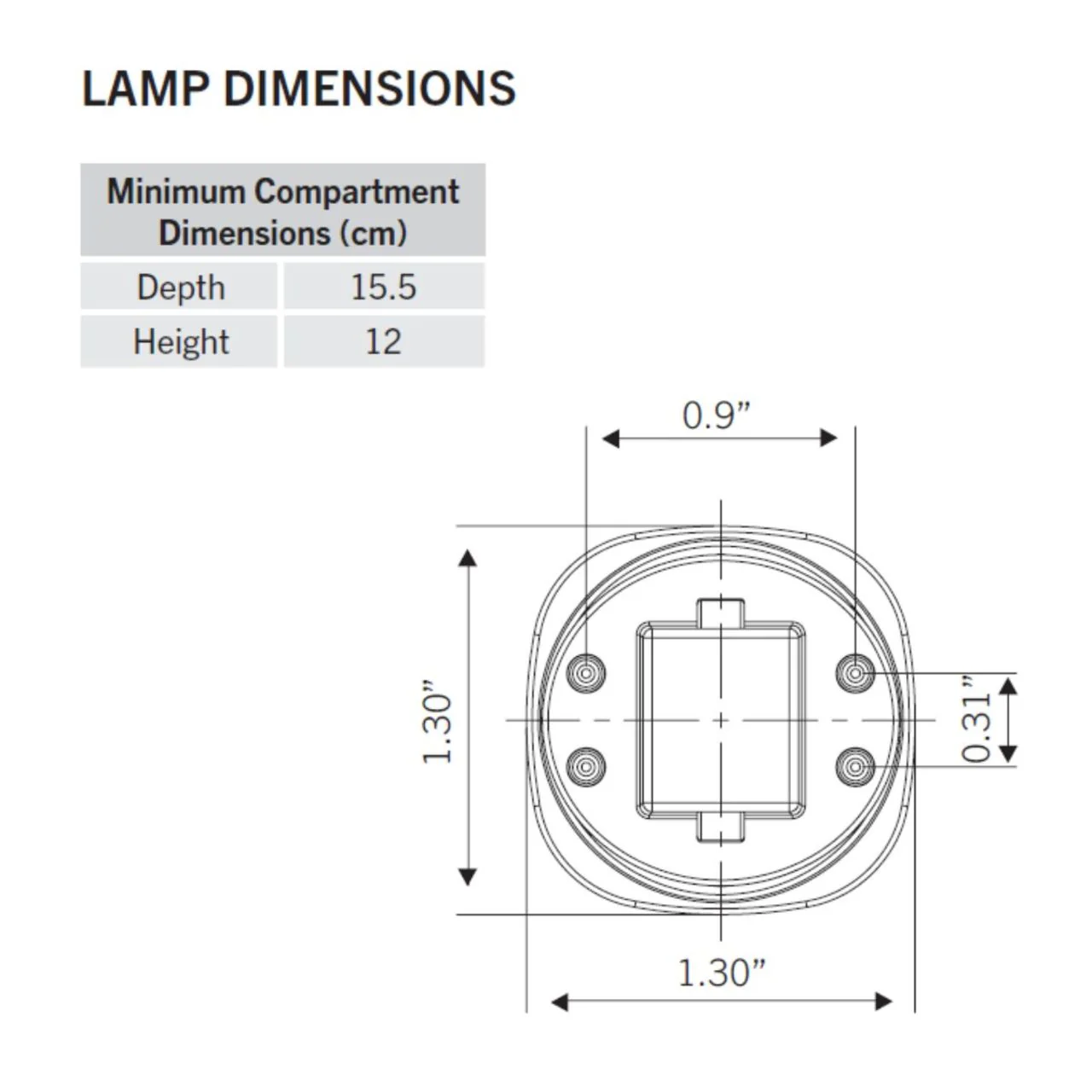 LED 4-Pin Horizontal PL Lamp - CFL Ballast Compatible - 9W - Keystone - Image 3