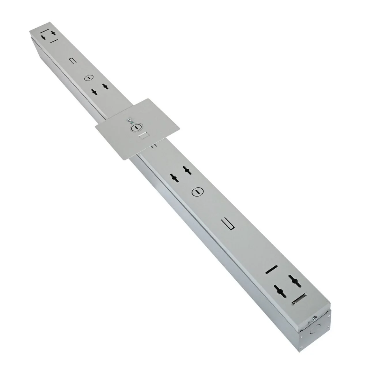 Surface Mount LED 4ft. Linear Light - 40 Watt - Color Tunable 3000K/4000K/5000K - Silver Lamp Body - LumeGen - Image 3