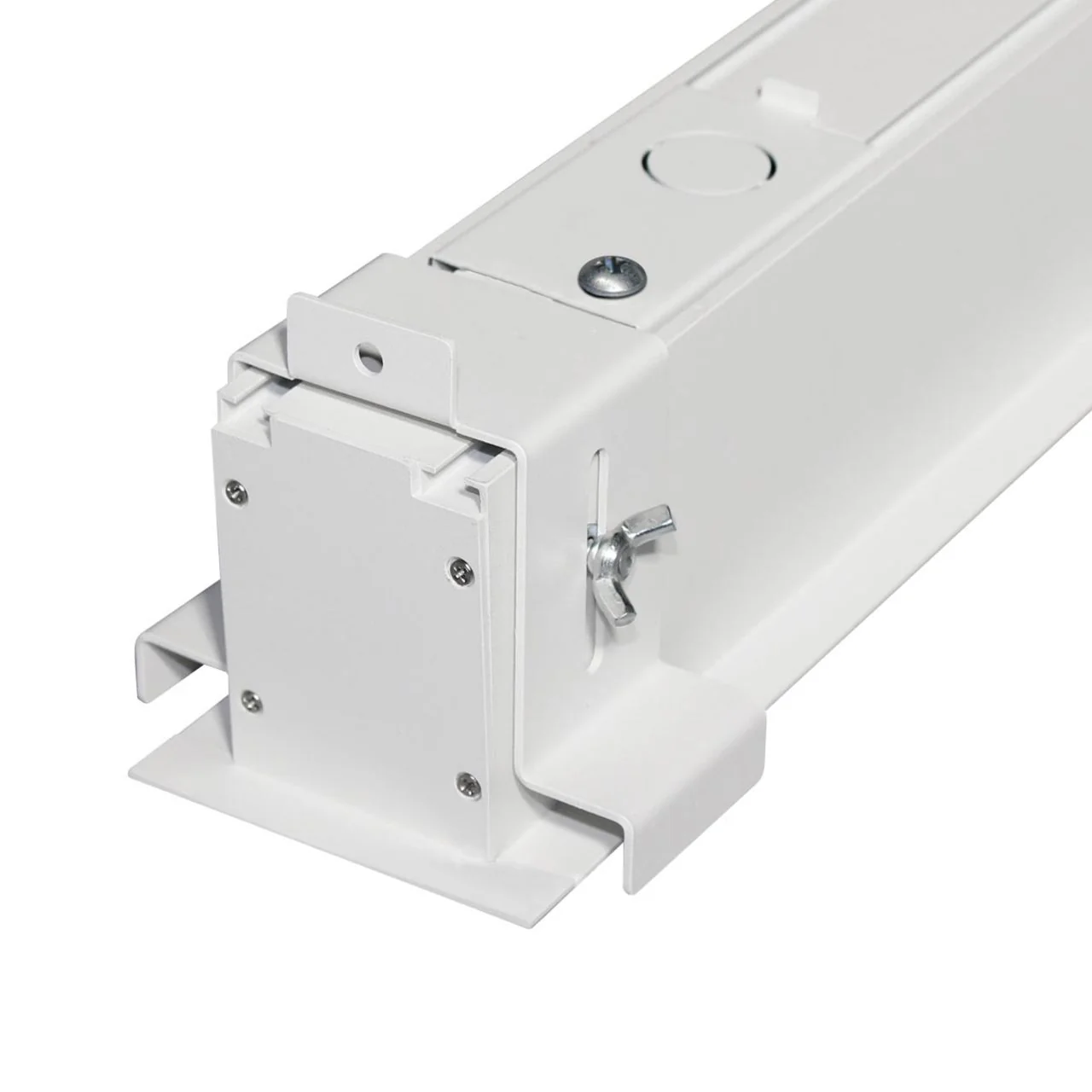4ft. LED Recessed Linear Strip Light - 40W - Color Tunable 30K/40K/50K - White Finish - LumeGen - Image 6