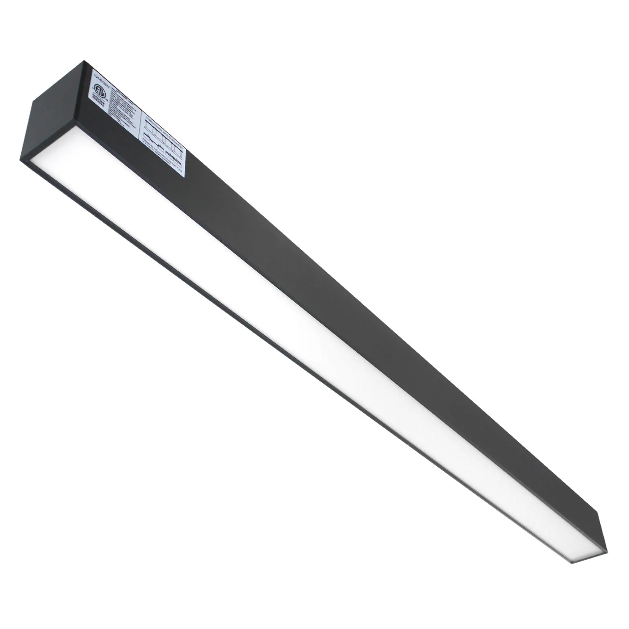 LED 4ft. Premium Architectural Up/Down Linear Light - 50 Watt - Color Tunable 30K/40K/50K - White, Black, or Silver Lamp Body - LumeGen - Image 4