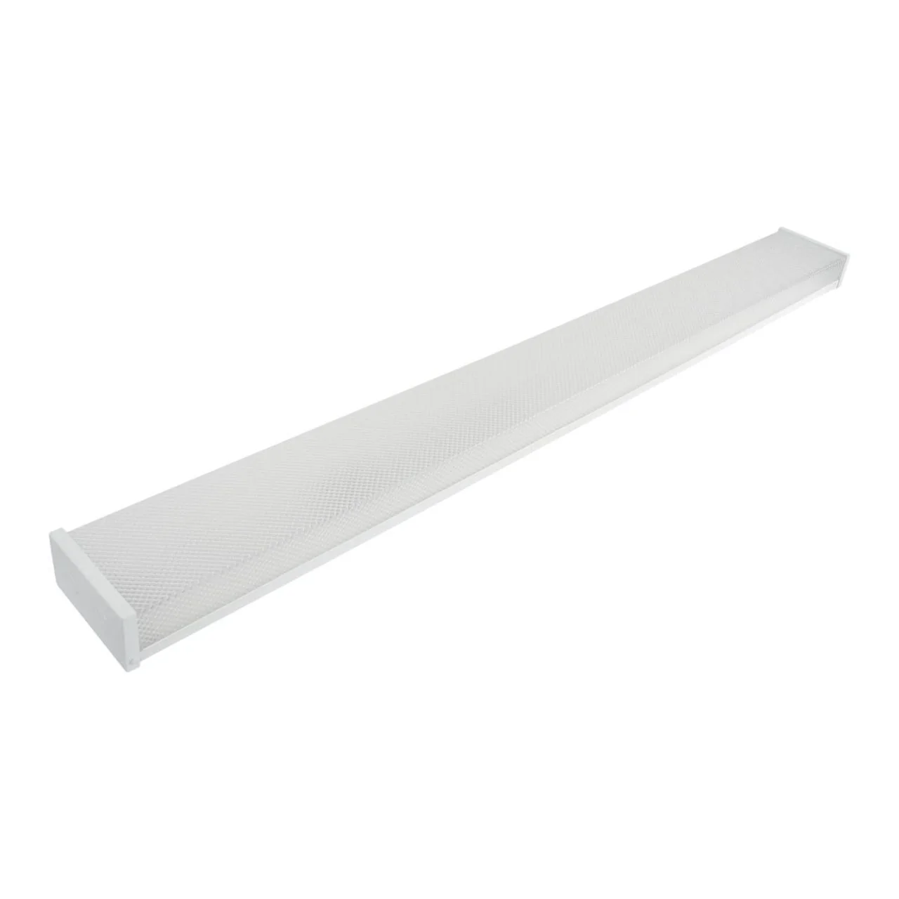 LED 4ft. x 5in. Traditional Wraparound Light - Wattage Adjustable 30W/40W/50W - Color Tunable 3500K/4000K/5000K - Prismatic Lens - LumeGen - Image 3