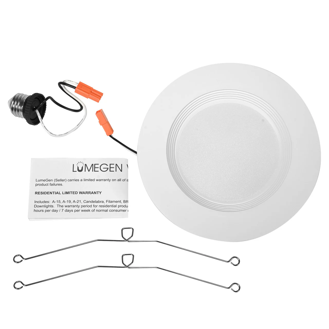 2-Pack - 5in./6in. LED Color Tunable Recessed Retrofit - 9W - 850 Lumens - 2700K/3000K/3500K/4000K/5000K - Image 3