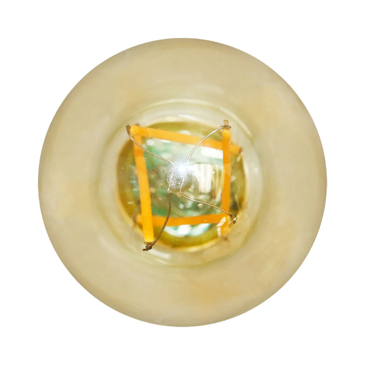 LED A19 Amber Filament - 7W - Dimmable - 40W Equiv - 600 Lumens - 2200K - Euri Lighting - Image 4
