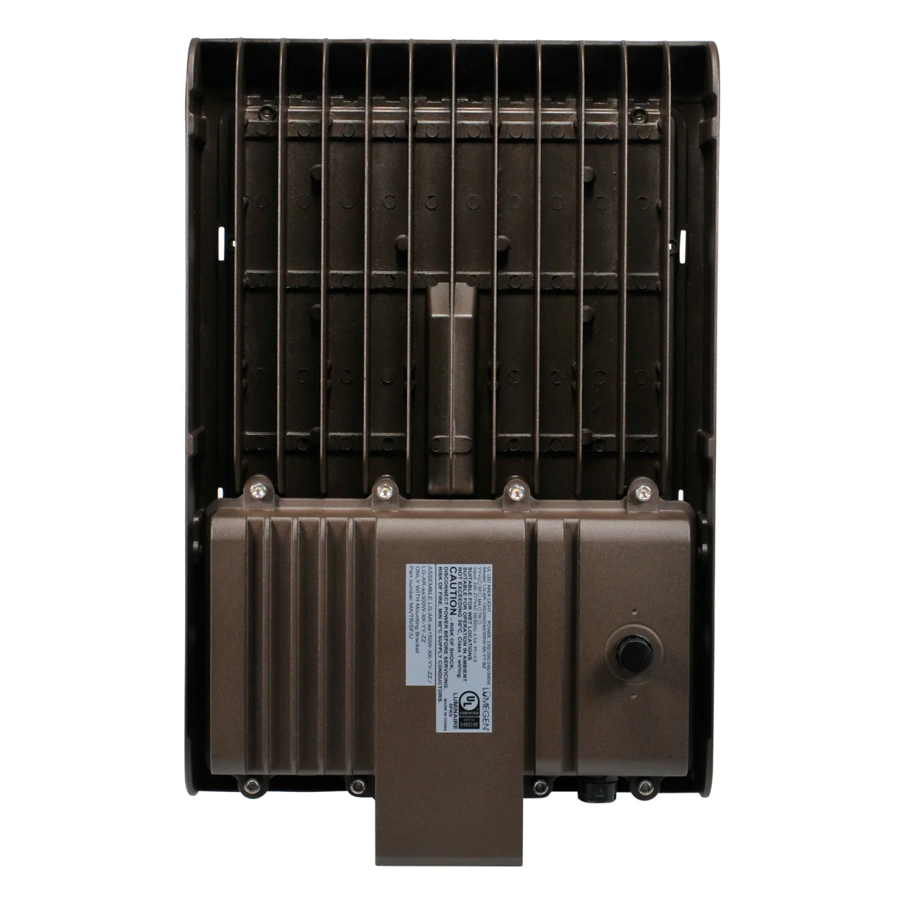 LED Wattage Adjustable Area Light w/ Built-in Photosensor - 150W/200W/240W/300W - 5000K - Image 10