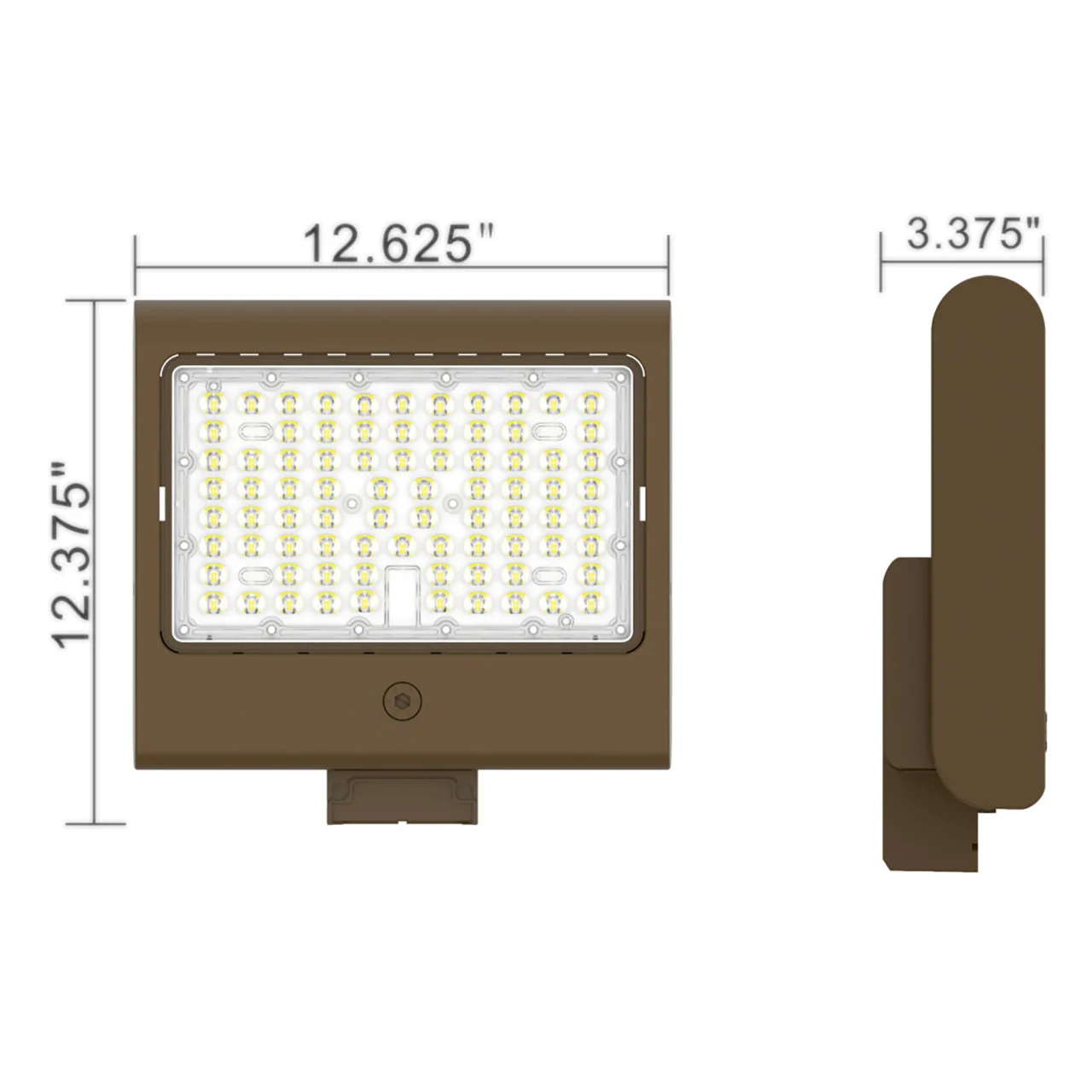 LED Wattage Tunable Area Light w/ Built-In Photosensor - 50W/80W/100W/150W - 5000K - Image 3