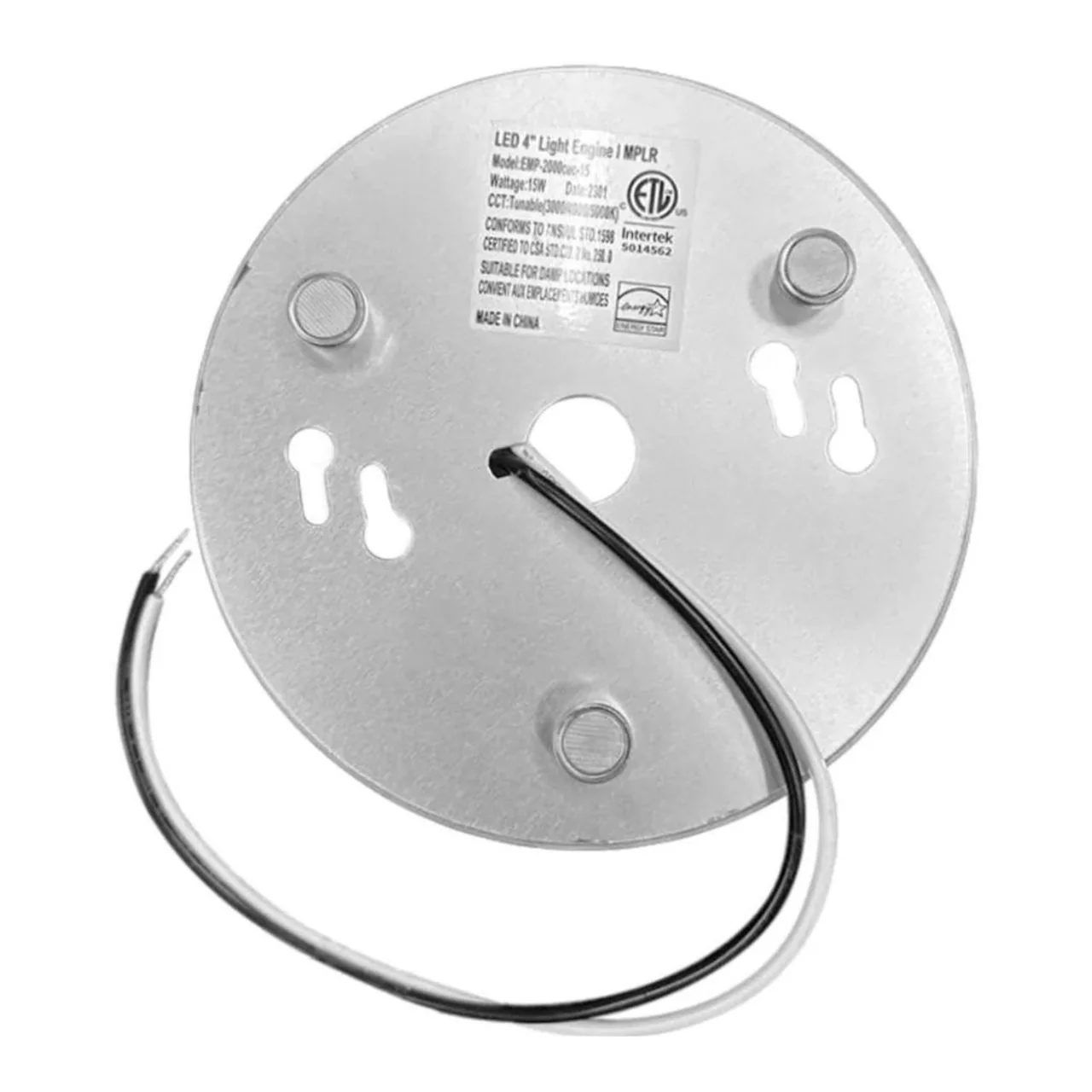 LED Color Tunable Multi-Purpose Retrofit Light Engine - 15W - 1350 Lumens - 3000K/4000K/5000K - Euri Lighting - Image 5