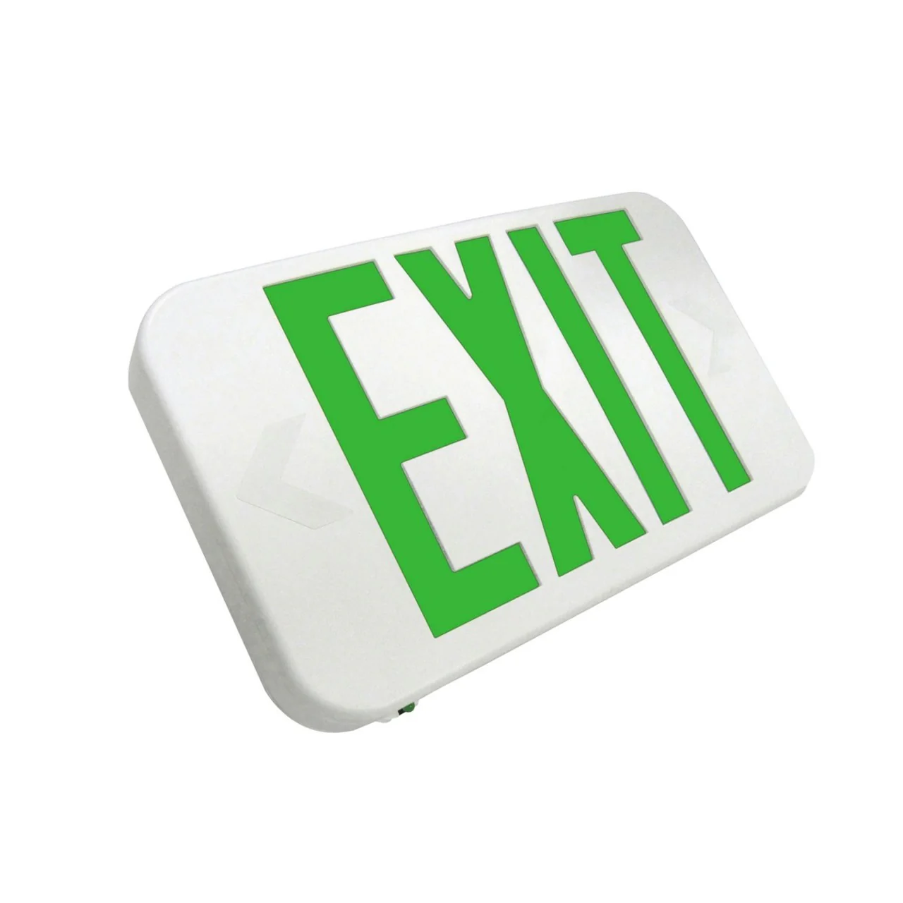 LED Compact Thermoplastic Exit Sign - 90 Min. Emergency Runtime - 120/277V - Image 3