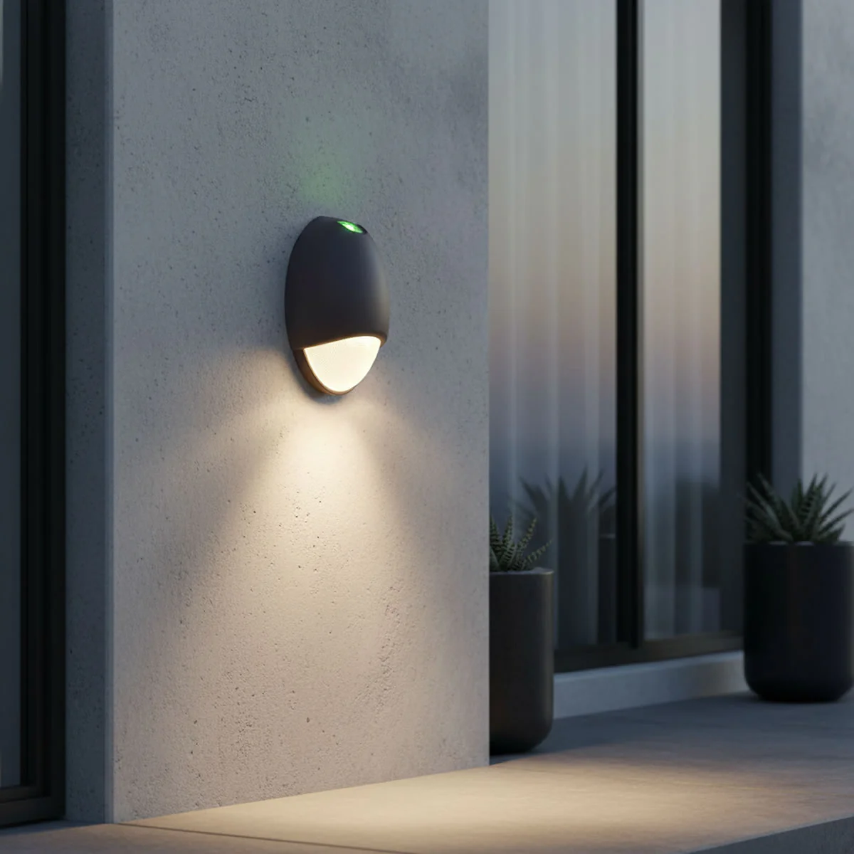 LED Decorative Outdoor AC or Emergency Light - Self Diagnostic - 90 Min. Emergency Runtime - Image 2