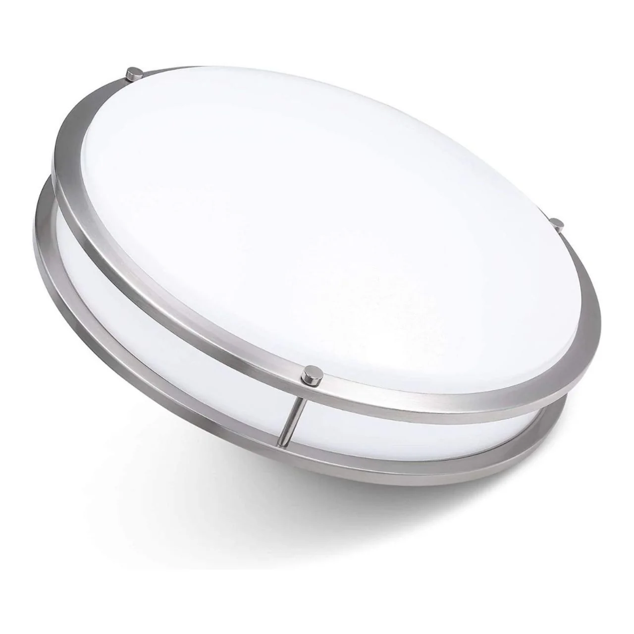 14in LED Double Ring Round Flush Mount Light - 28W - 1700 Lumens - Color Selectable - Energetic Lighting - Image 5