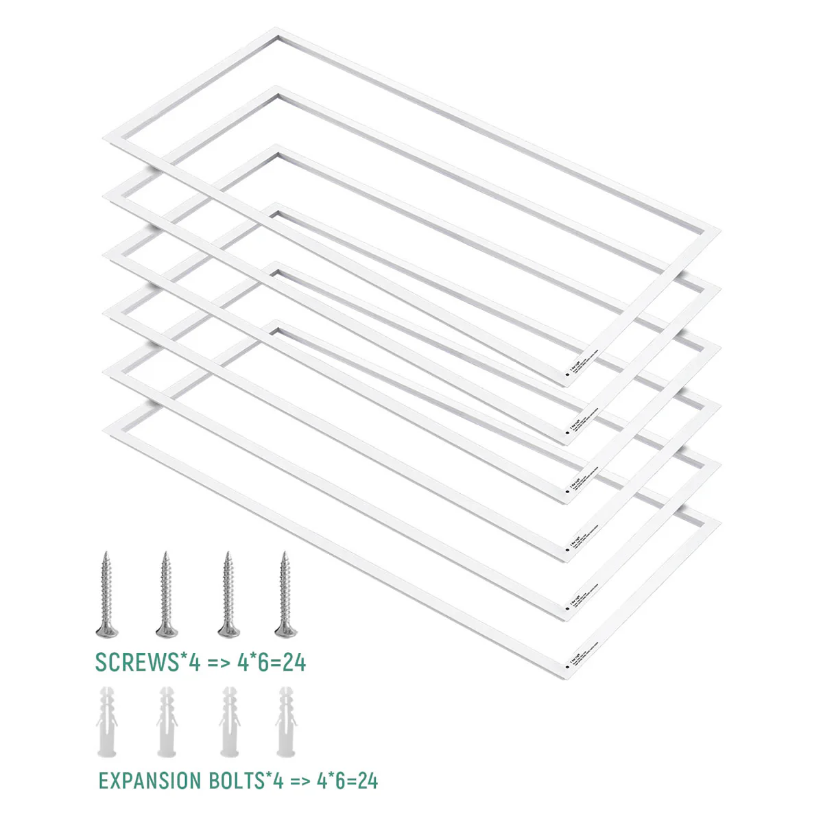 LED Frame Light 120-277V 5000/7500 Lumens ETL DLC Premium | 40W 2x2FT | 60W 2x4FT - Image 4