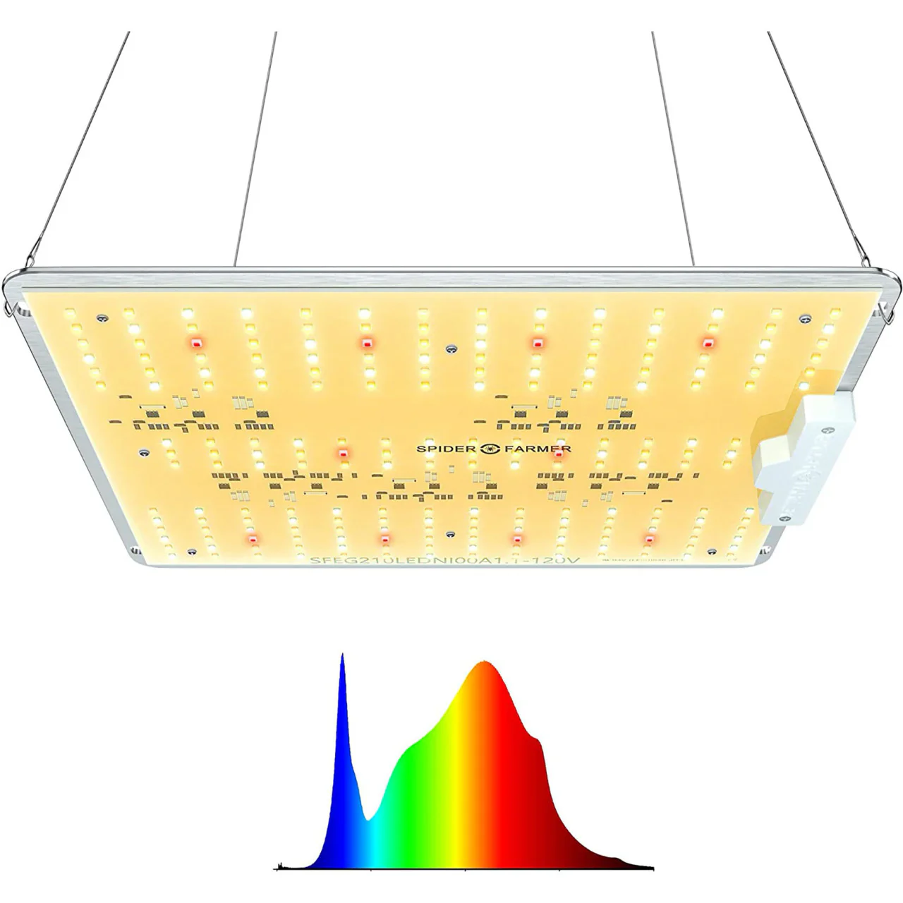 LED Full Spectrum Indoor Grow Light - 100W - Spider Farmer - SF1000D - Image 2