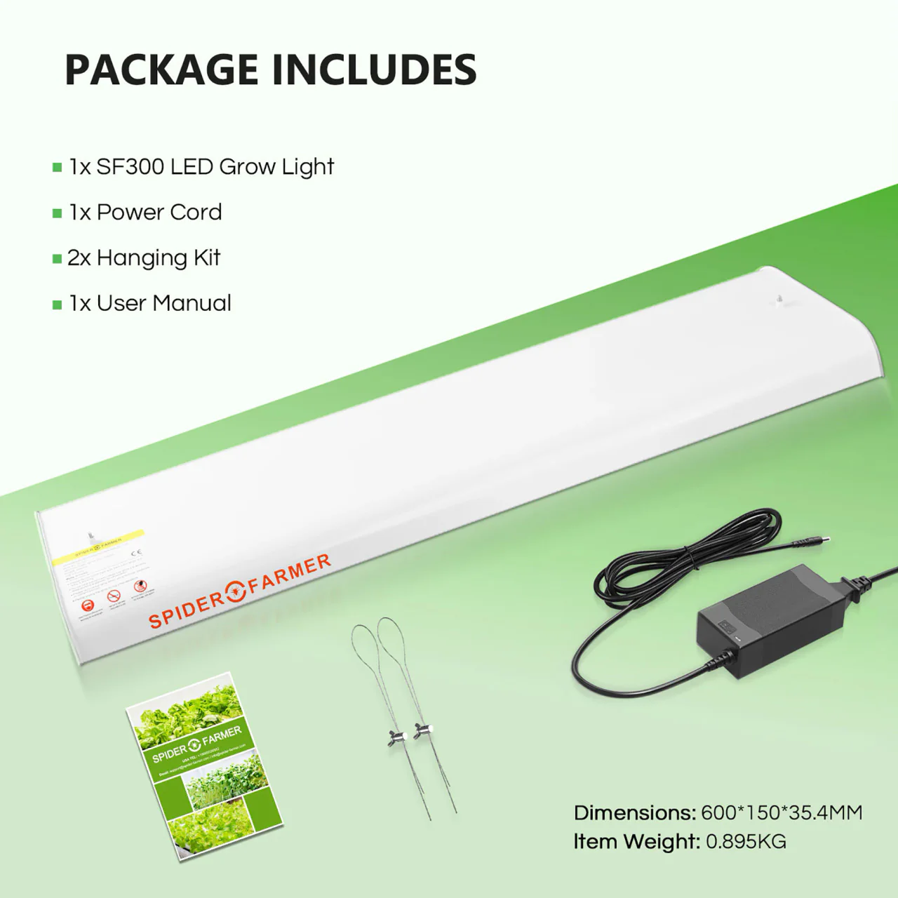LED Full Spectrum Indoor Grow Light - 33W - Spider Farmer - Image 5