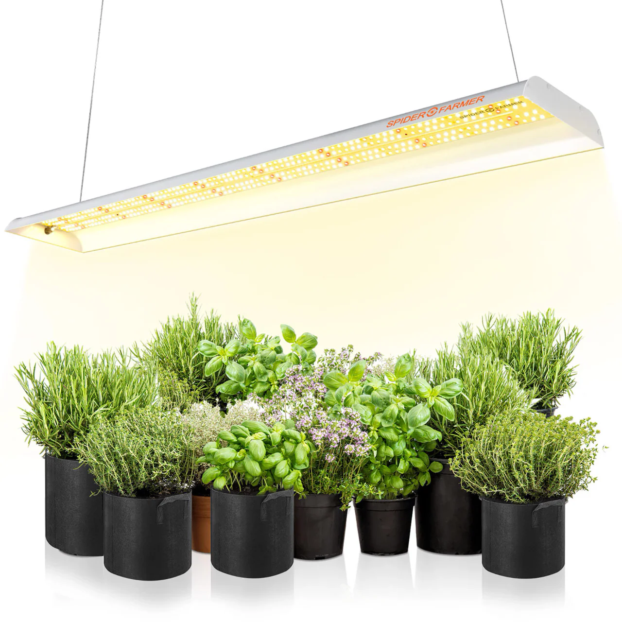 LED Full Spectrum Indoor Grow Light - 74W - Spider Farmer - Image 2