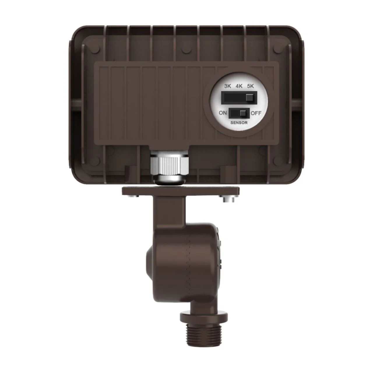 LED Mini Flood Light - 15W - Color Tunable - Bronze Finish - Adjustable Knuckle Mount - LumeGen - Image 6