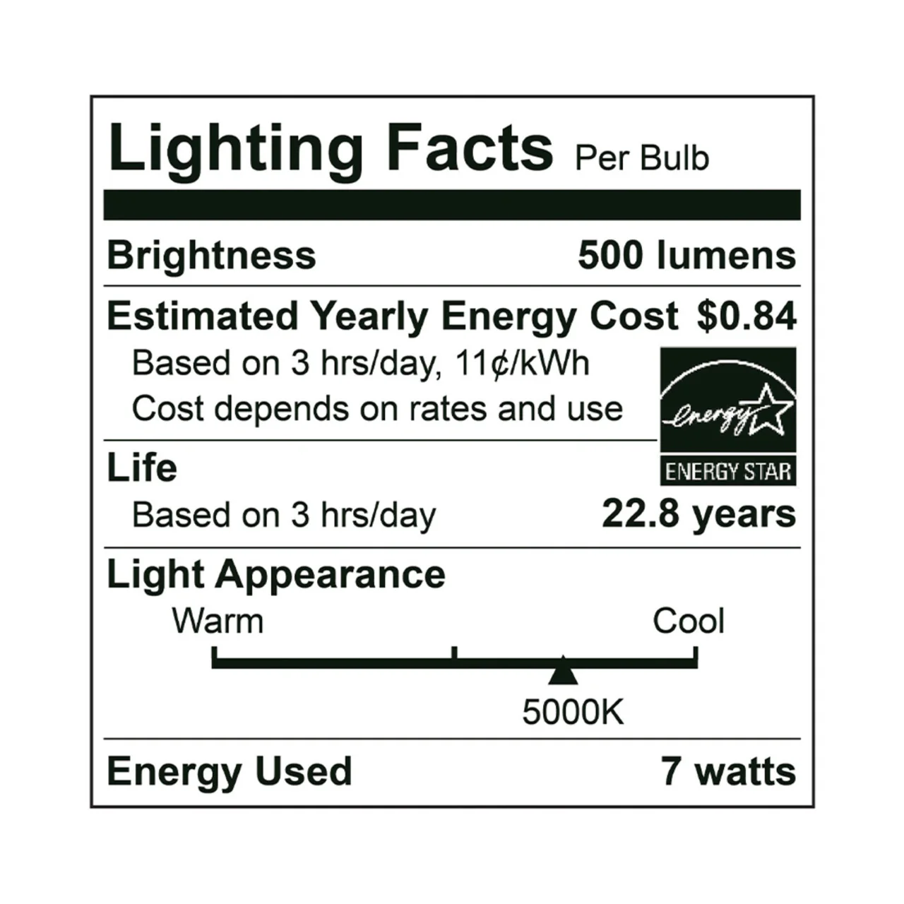 LED MR16 Bulb - 7W - 500 Lumens - 12V - GU5.3 Base - Euri Lighting - Image 9