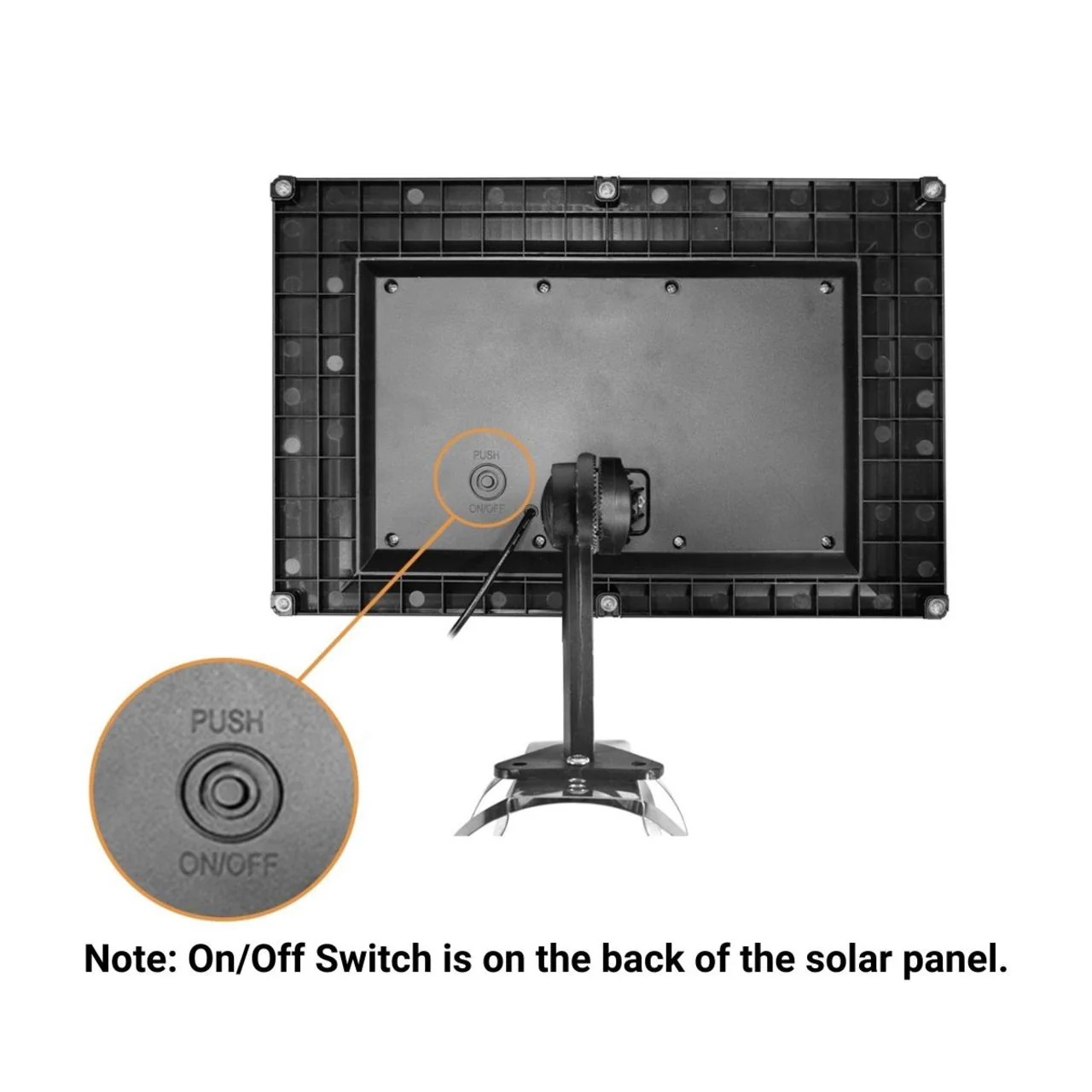 Solar LED Curved Spot Light - Ground Stake or Pole Installation - 6 LEDs - LumeGen - Image 9