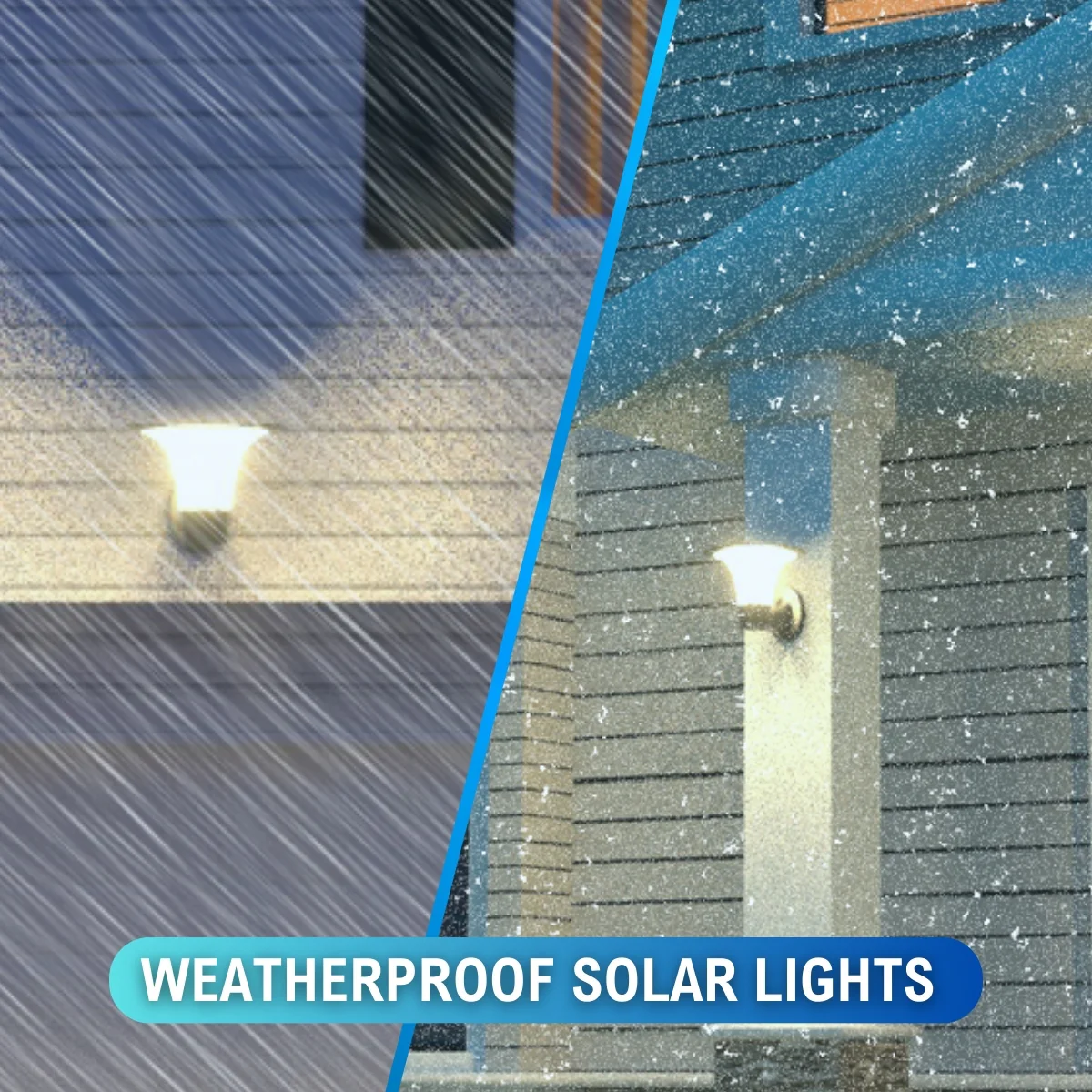 Solar LED Diamond Wall Light - 2200 Lumens - Dual Color Temperatures - LumeGen - Image 11