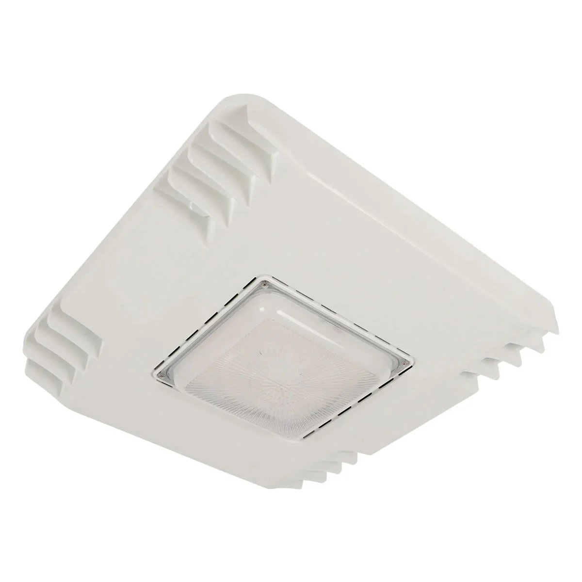 LED Square Canopy Light With Sensor Base - Wattage Adjustable up to 75W - 3 Color Adjustable - Image 2