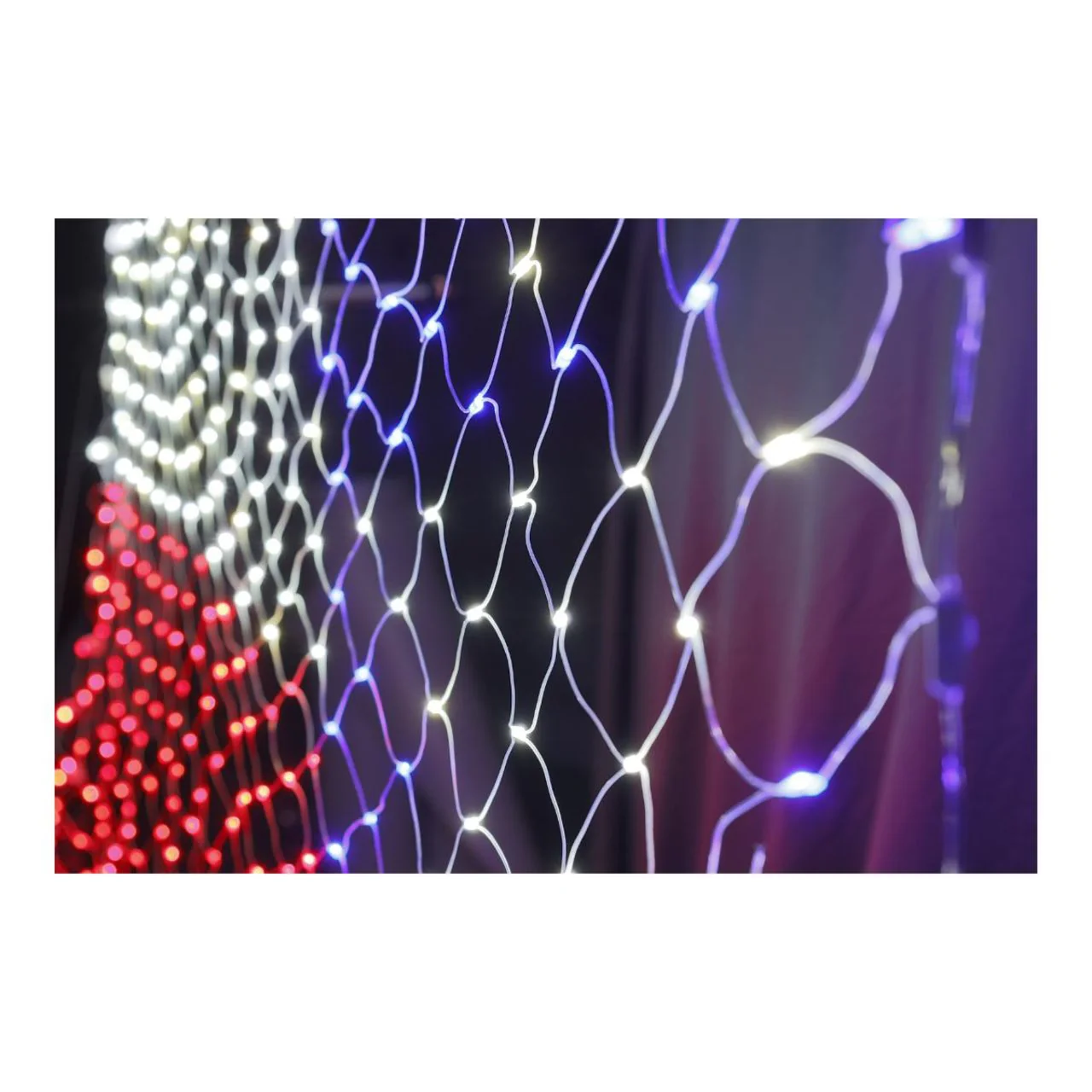 6.5ft x 3.3ft Texas Flag Net Light - 384 LEDs - Image 3