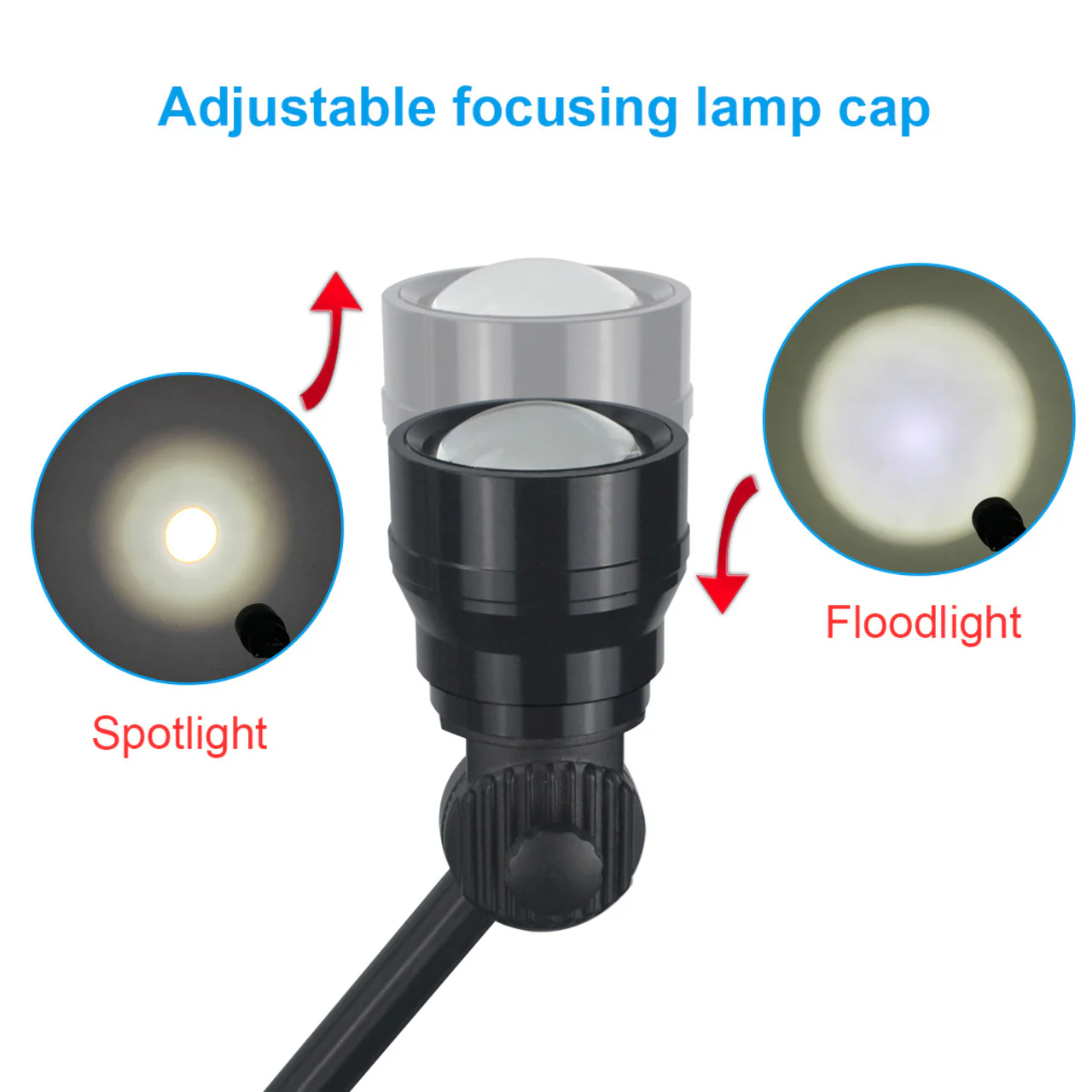 Solar LED Adjustable Flagpole Spot Light - 450 Lumens - LumeGen - Image 4