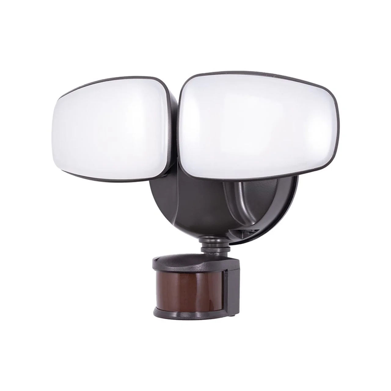 Motion-Activated Color Tunable LED 2-Head Flood Light - 35W - 3000 Lumens - Euri Lighting - Image 3