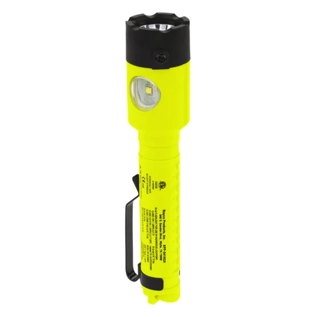 Nightstick Intrinsically Safe Dual-Light Flashlight Kit w/Magnet & Helmet Mounts - 2 AA (not included) - Green - UL913 / ATEX - Image 5