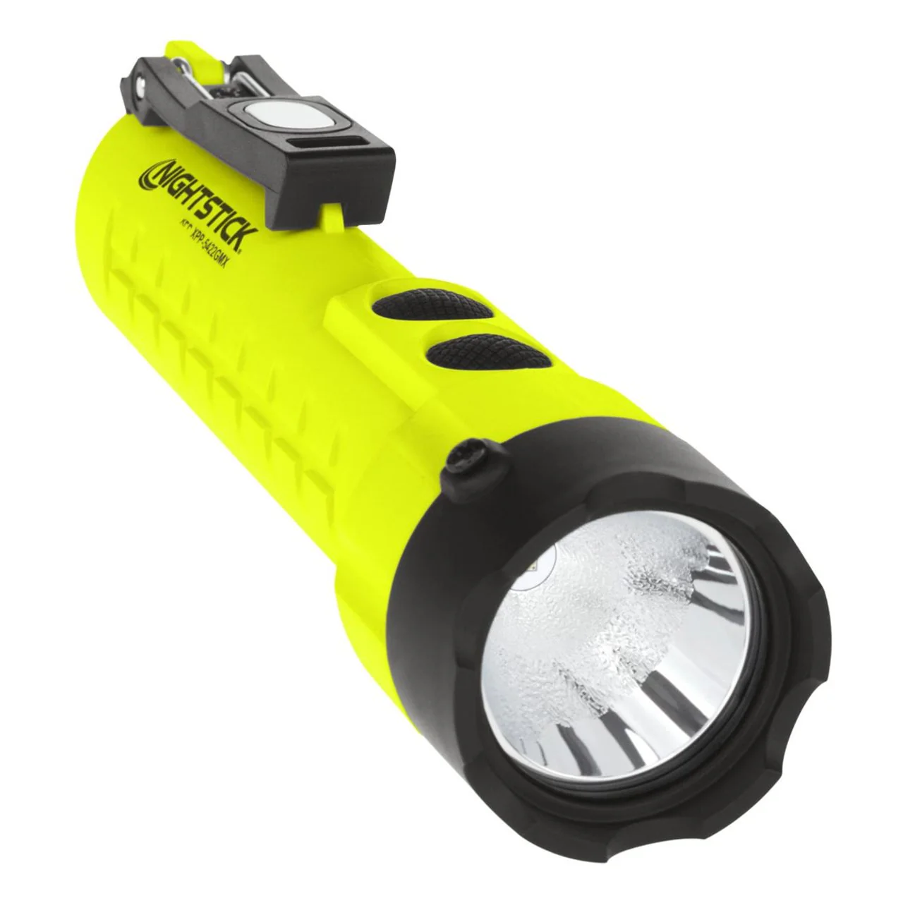 Nightstick Intrinsically Safe Dual-Light Flashlight w/Magnets - 3 AA (not included) - Green - UL913 - Image 3