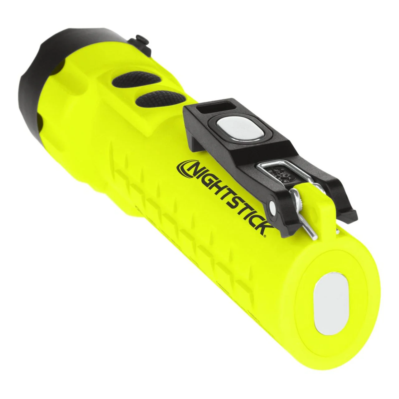 Nightstick Intrinsically Safe Dual-Light Flashlight w/Magnets - 3 AA (not included) - Green - UL913 - Image 4