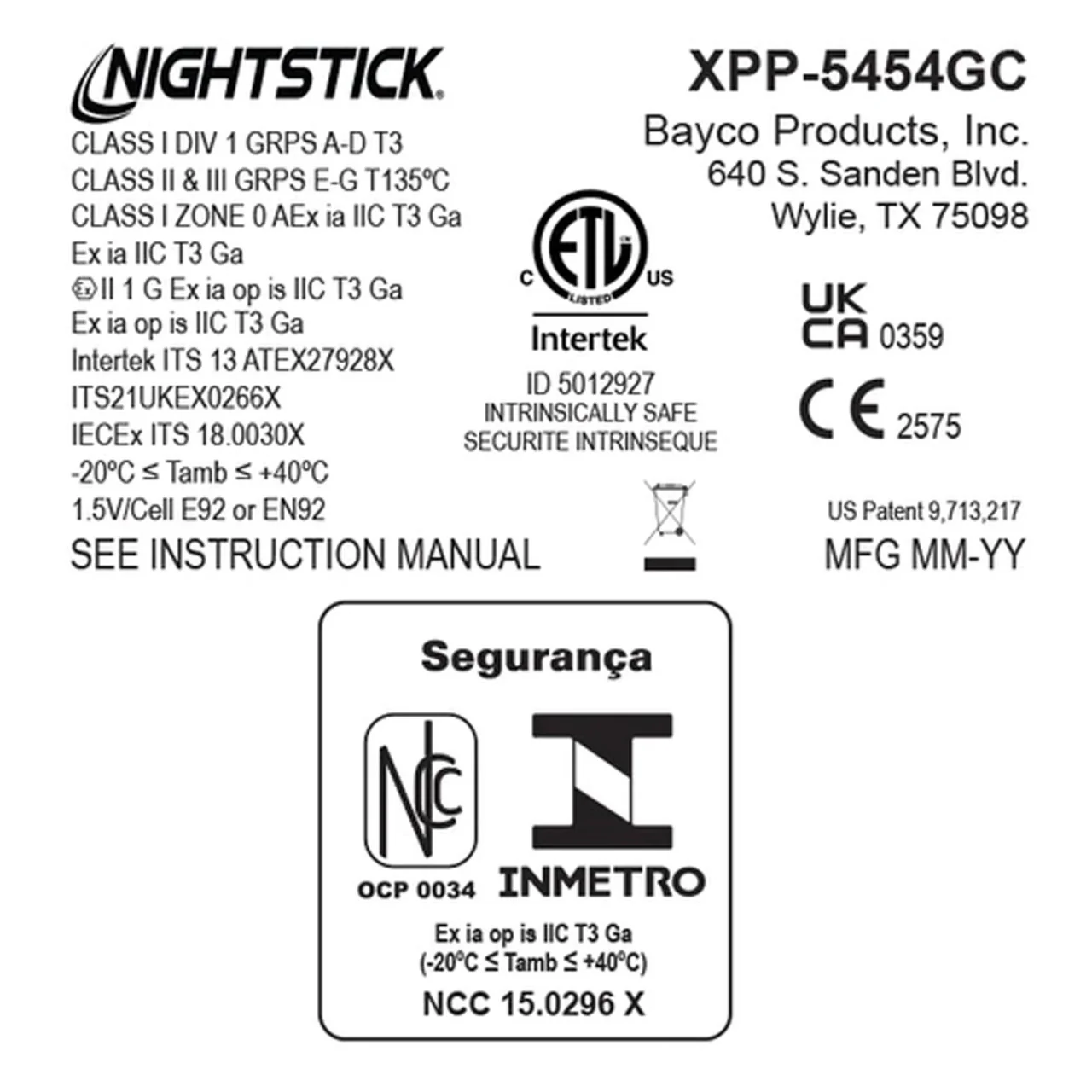 Nightstick Intrinsically Safe Headlamp w/Zero-Band Mount - 3 AAA - Green - UL913 / ATEX - Image 9