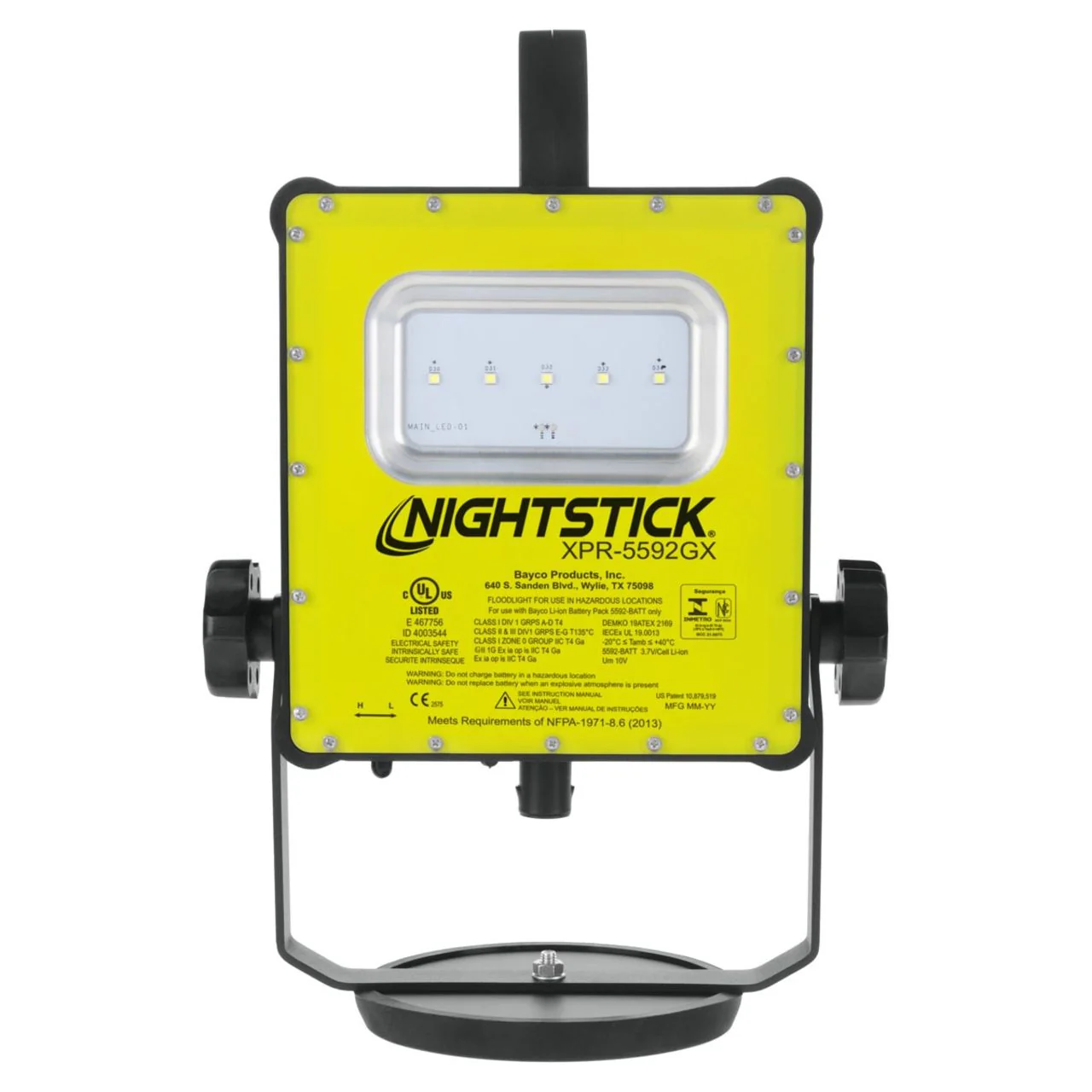 Nightstick Intrinsically Safe Magnetic Scene Light w/Blow Molded Case - Li-Ion - Green - UL913 / ATEX - Image 3
