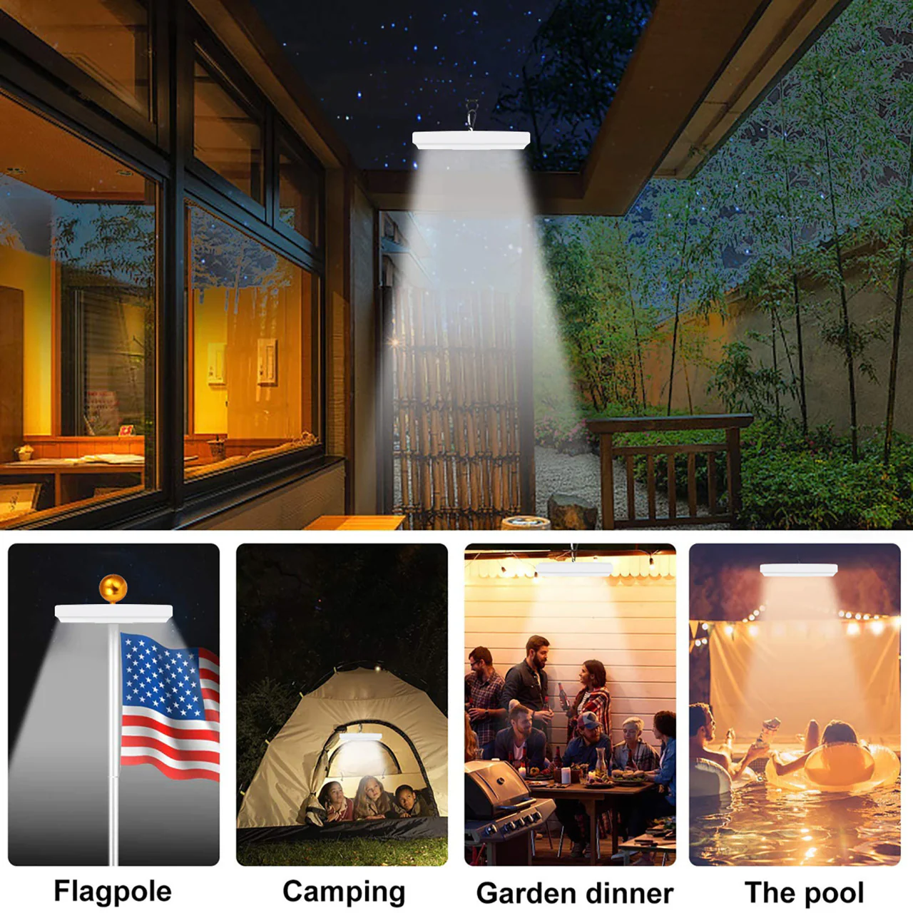 Solar LED Flagtop Pole Light - 200 Lumens - LumeGen - Image 7