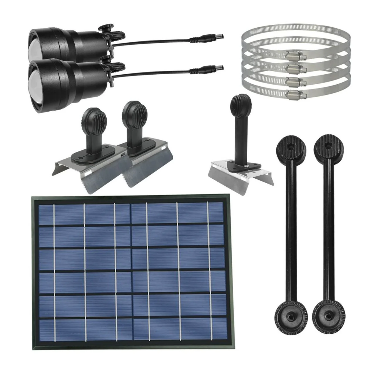 Solar LED Adjustable Flag Light - High Output 3W Cree LEDs - LumeGen - Image 4