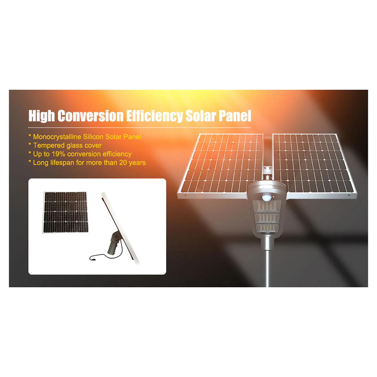 Less-Than-Perfect - Solar LED Area Light - 6000K - Image 6