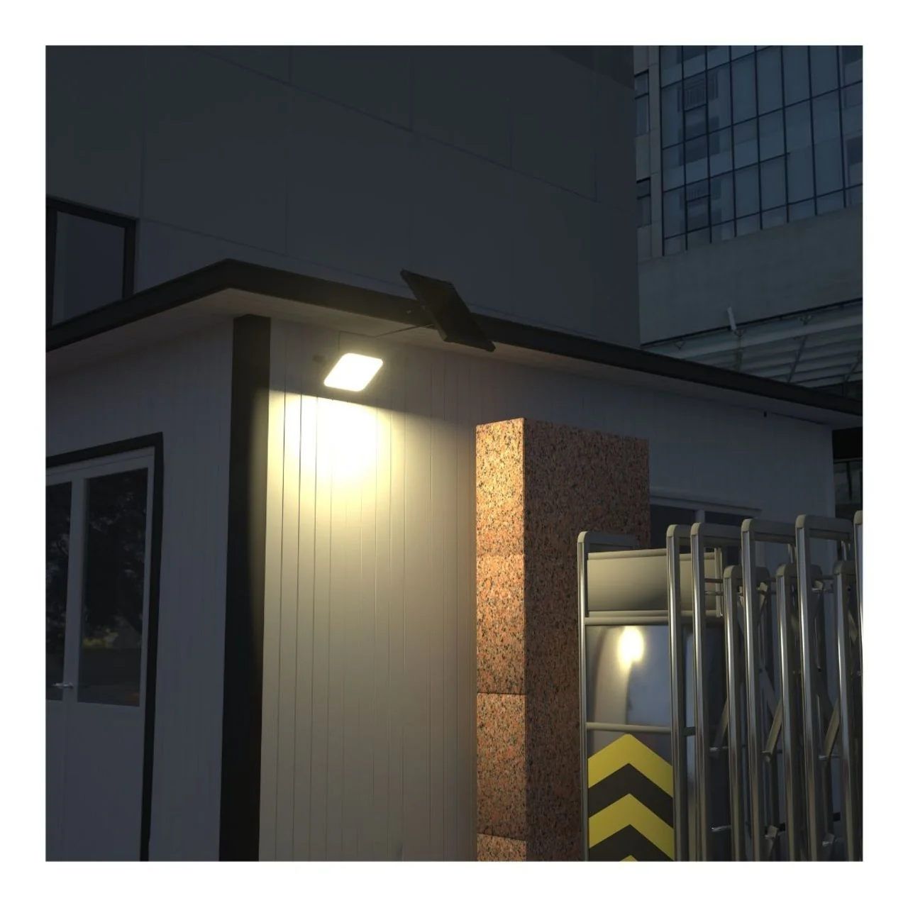 Solar LED Cube Flood Light with Remote Control - 4800 Lumens - Dual Color Temperature - LumeGen - Image 15